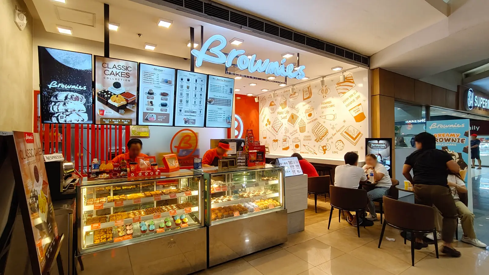 BROWNIES UNLIMITED in SM Megamall